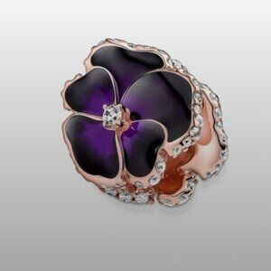 FLOWER 925S Charm Compatible with Pandora Bracelet